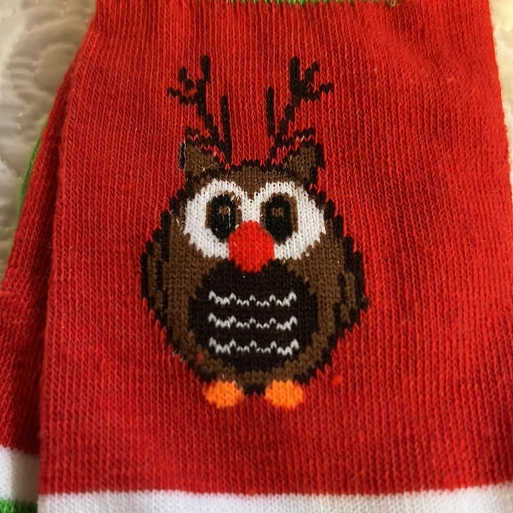 2‎ pair holiday socks, new